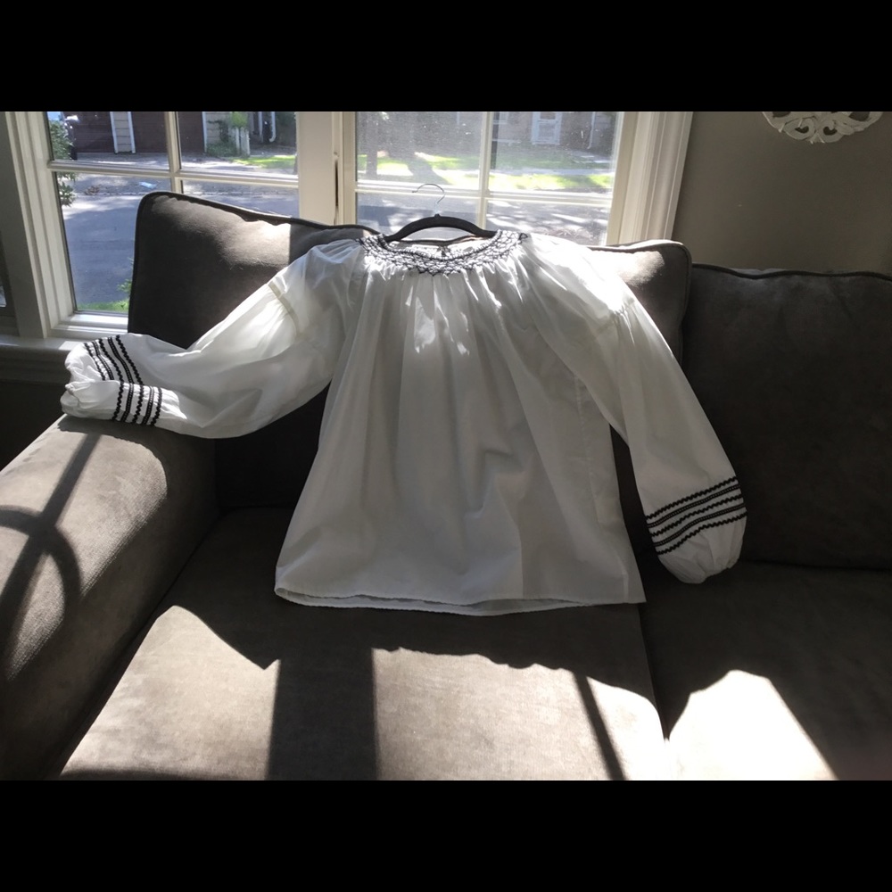 Joie White Colton blouse